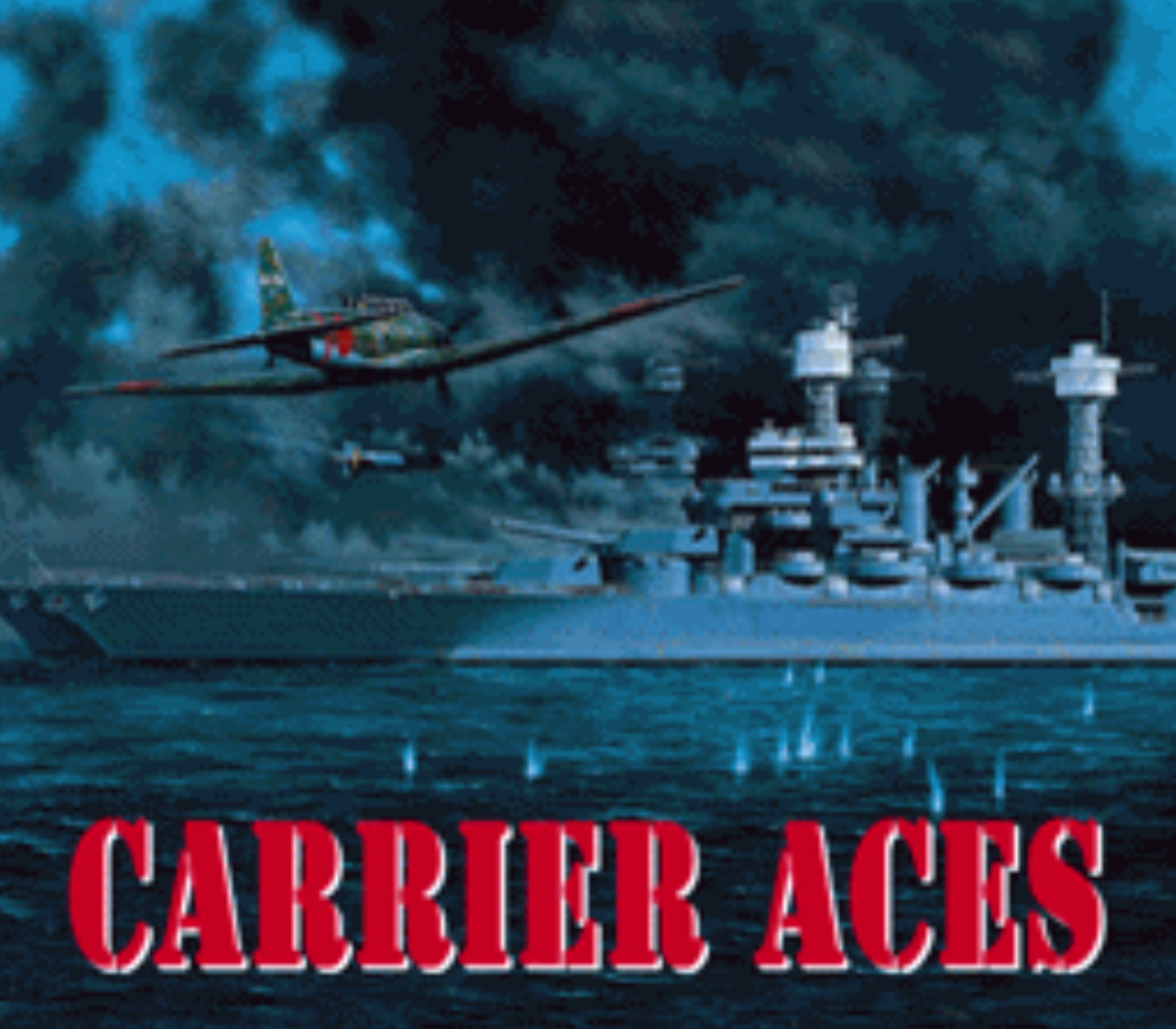 Carrier Aces Title Screen
